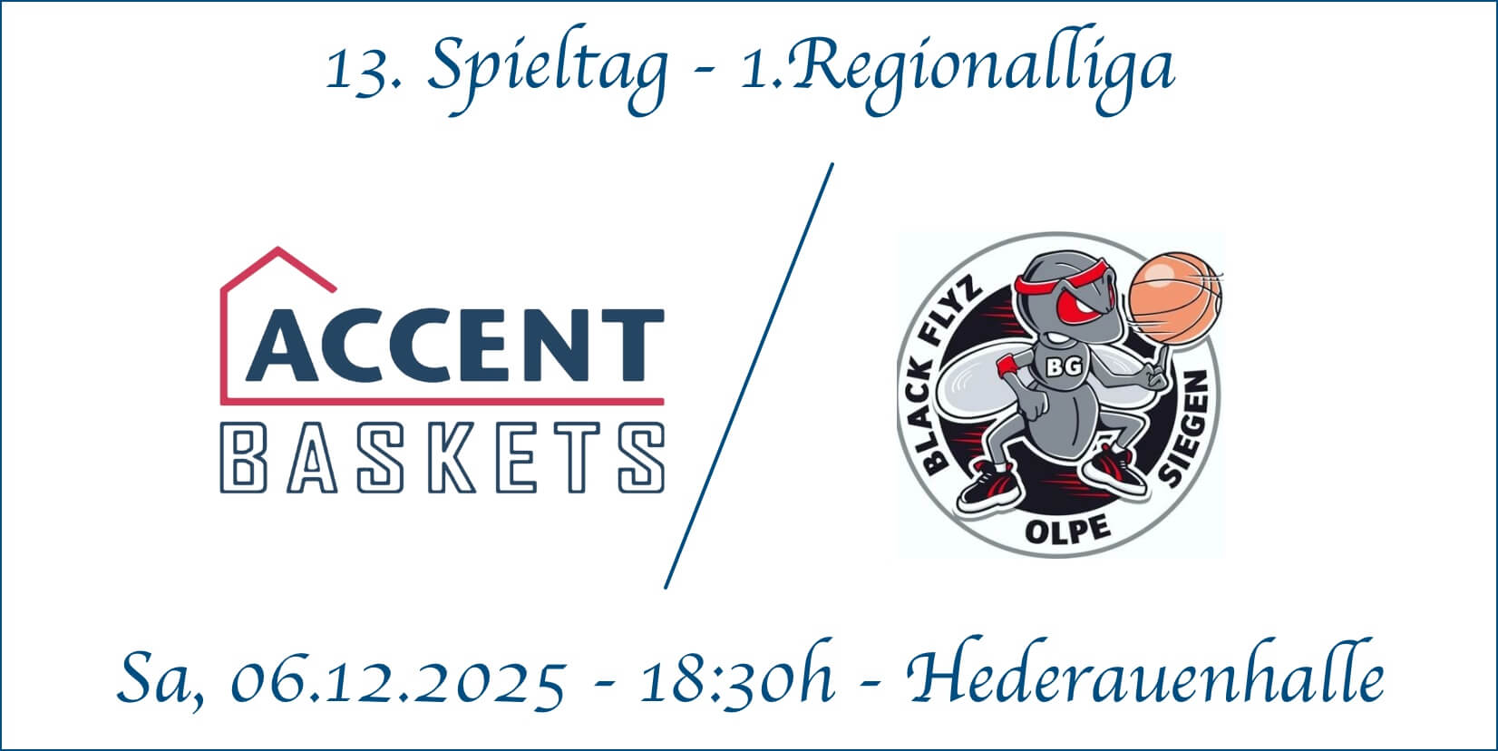 13.Spieltag Accent Baskets vs TVO Biggesee