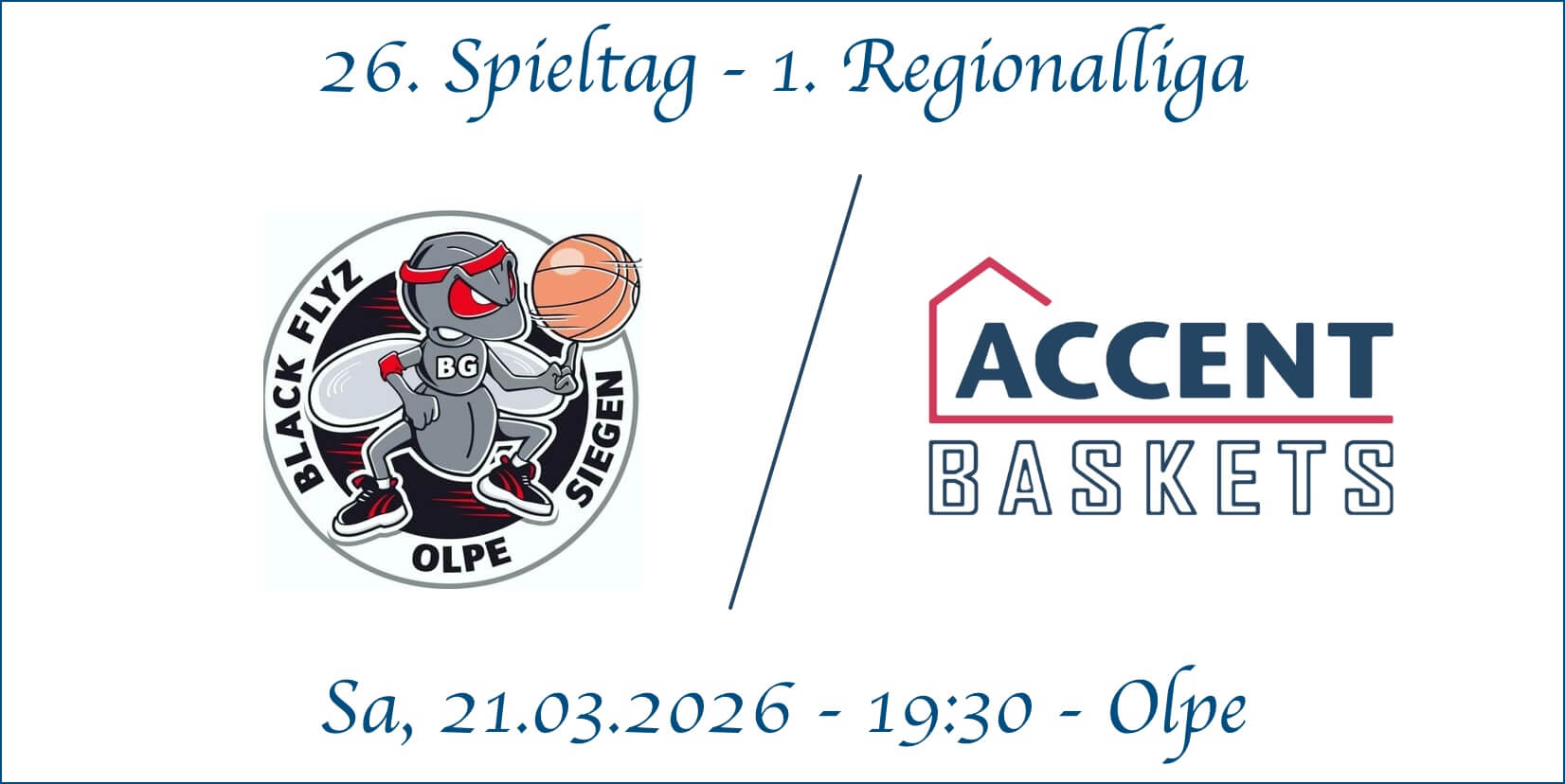 26 Spieltag TVO vs Accent Baskets